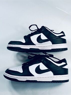 Nike Dunk Low Retro Black/White Panda Sneakers #DD1503-101 Women’s:6.5 NEW
